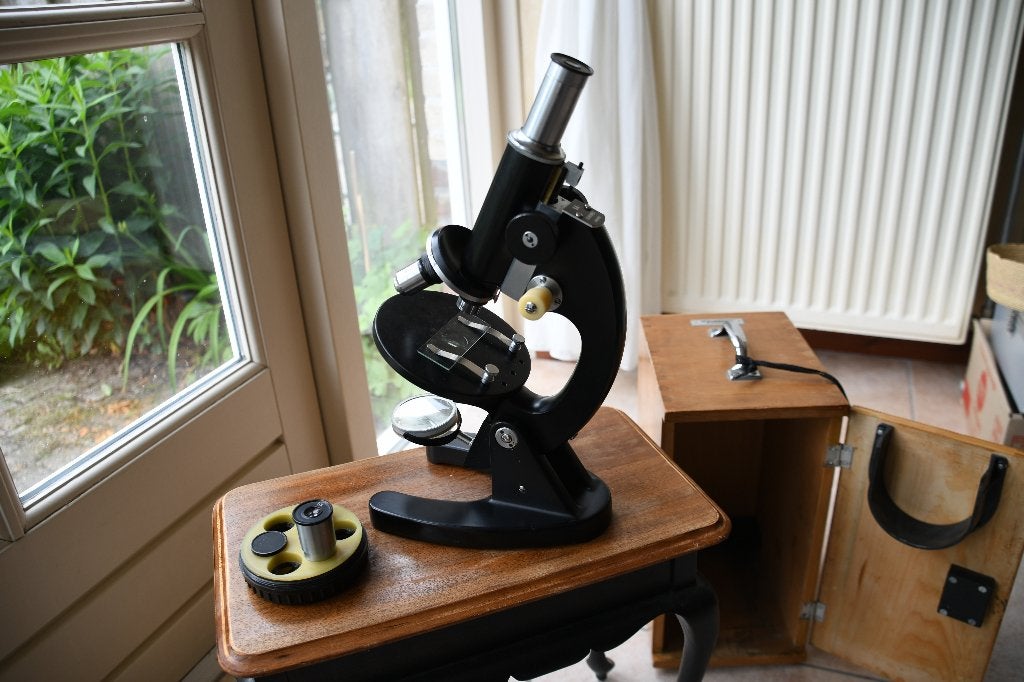 Euromex SA monocular microscope, Ophalen, Gebruikt, Minder dan 400x, Biologische microscoop