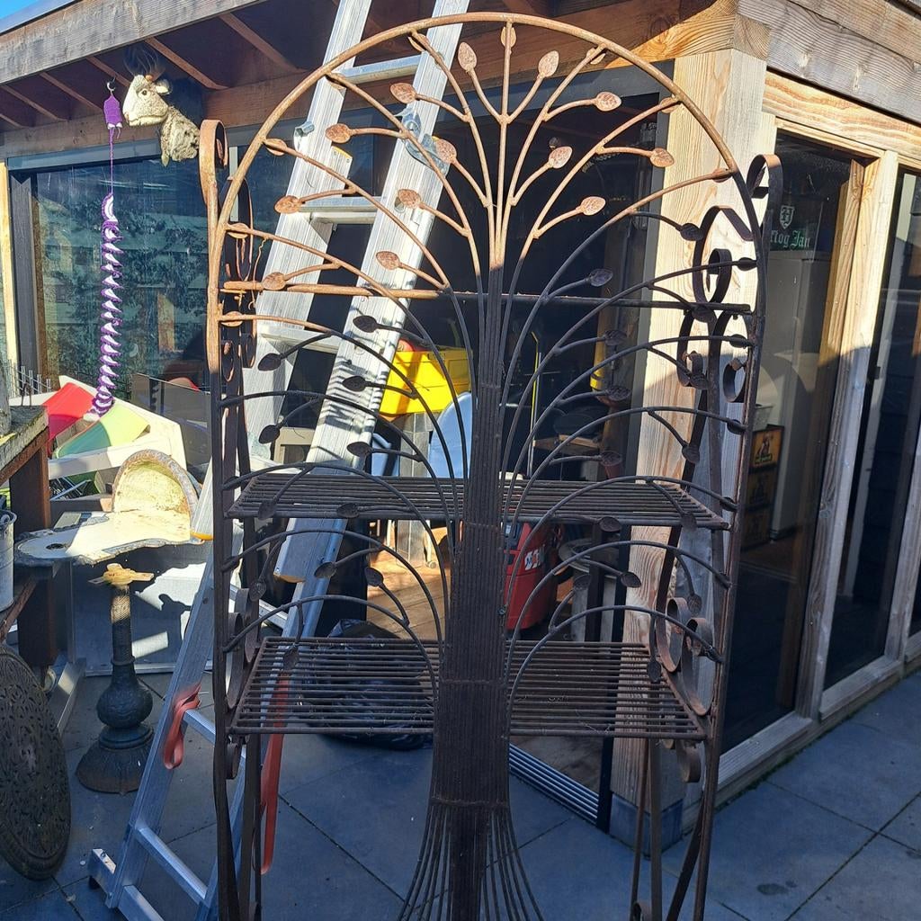 Tuin etagere in klap baar, Ophalen of Verzenden, Kunststof, Overige typen