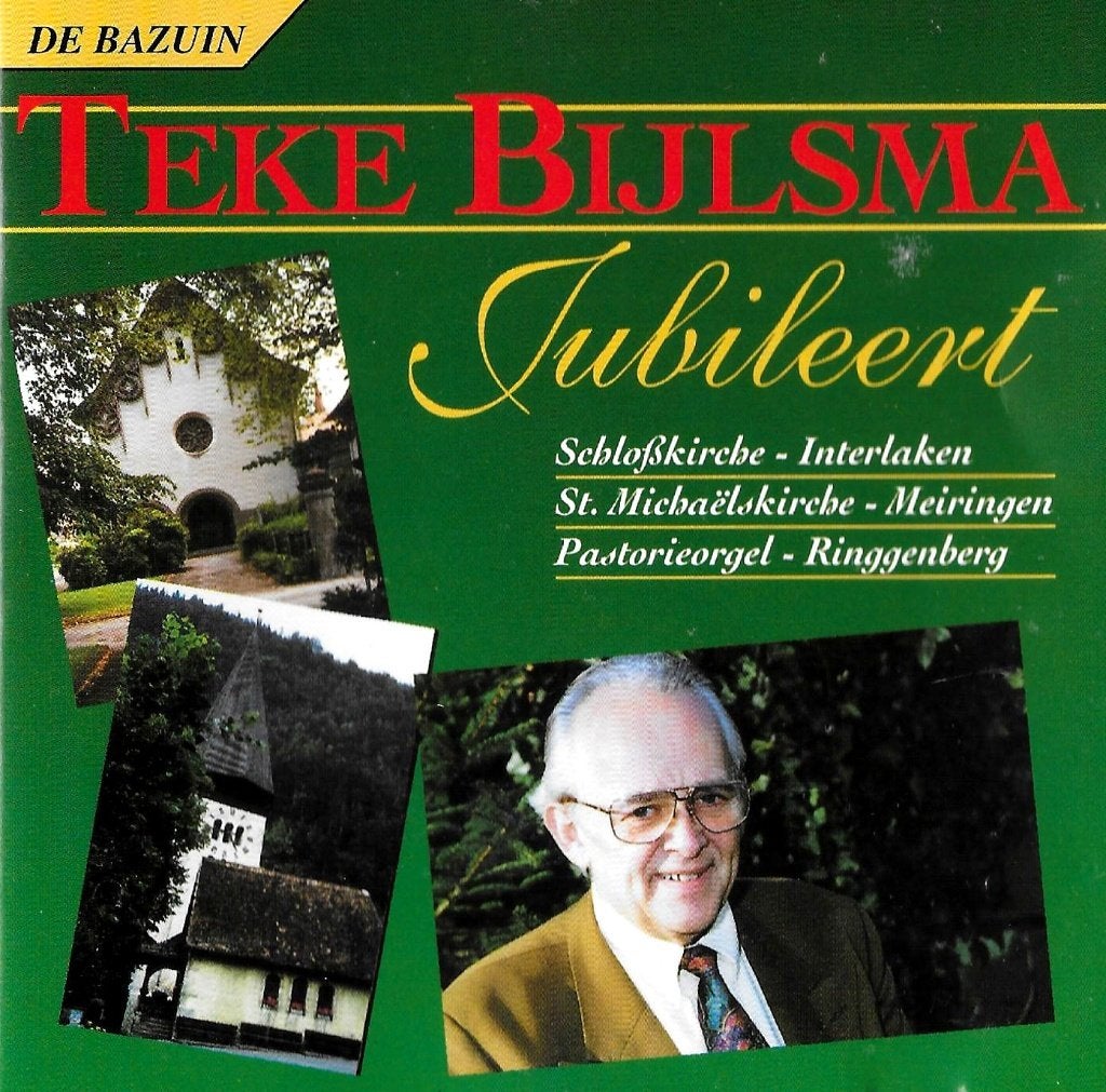 TEKE BIJLSMA / ORGEL - JUBILEERT., Ophalen of Verzenden, Zo goed als nieuw, Koren of Klassiek