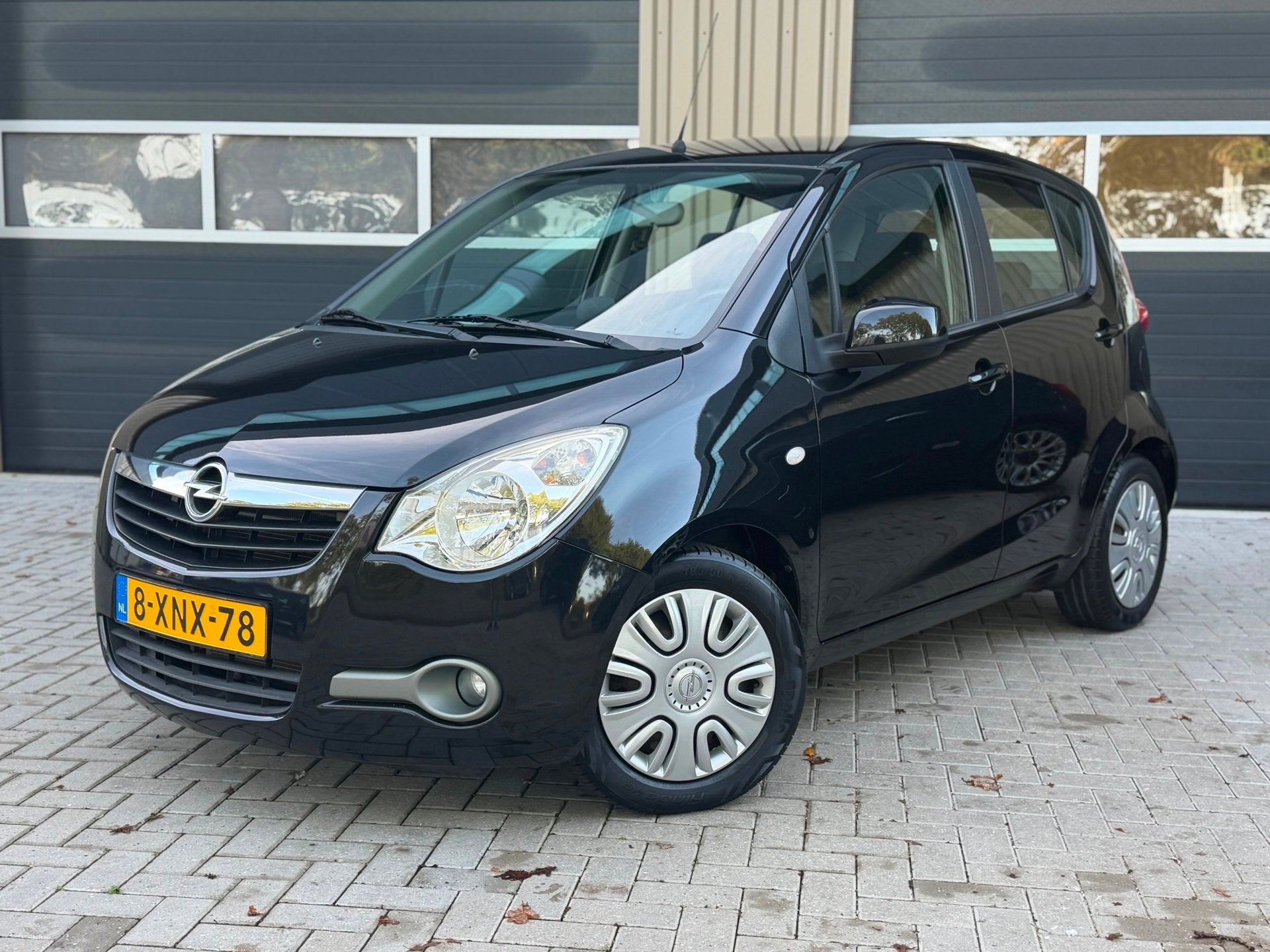 Opel Agila 1.2 Edition | automaat | 26.000 km | airco, Auto's, 4 cilinders, Zwart, Origineel Nederlands, Bedrijf