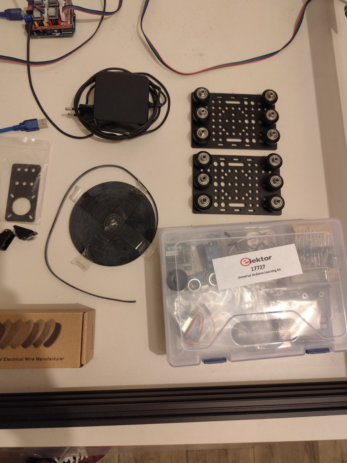 CNC printer DIY project onderdelen steppermotor arduino