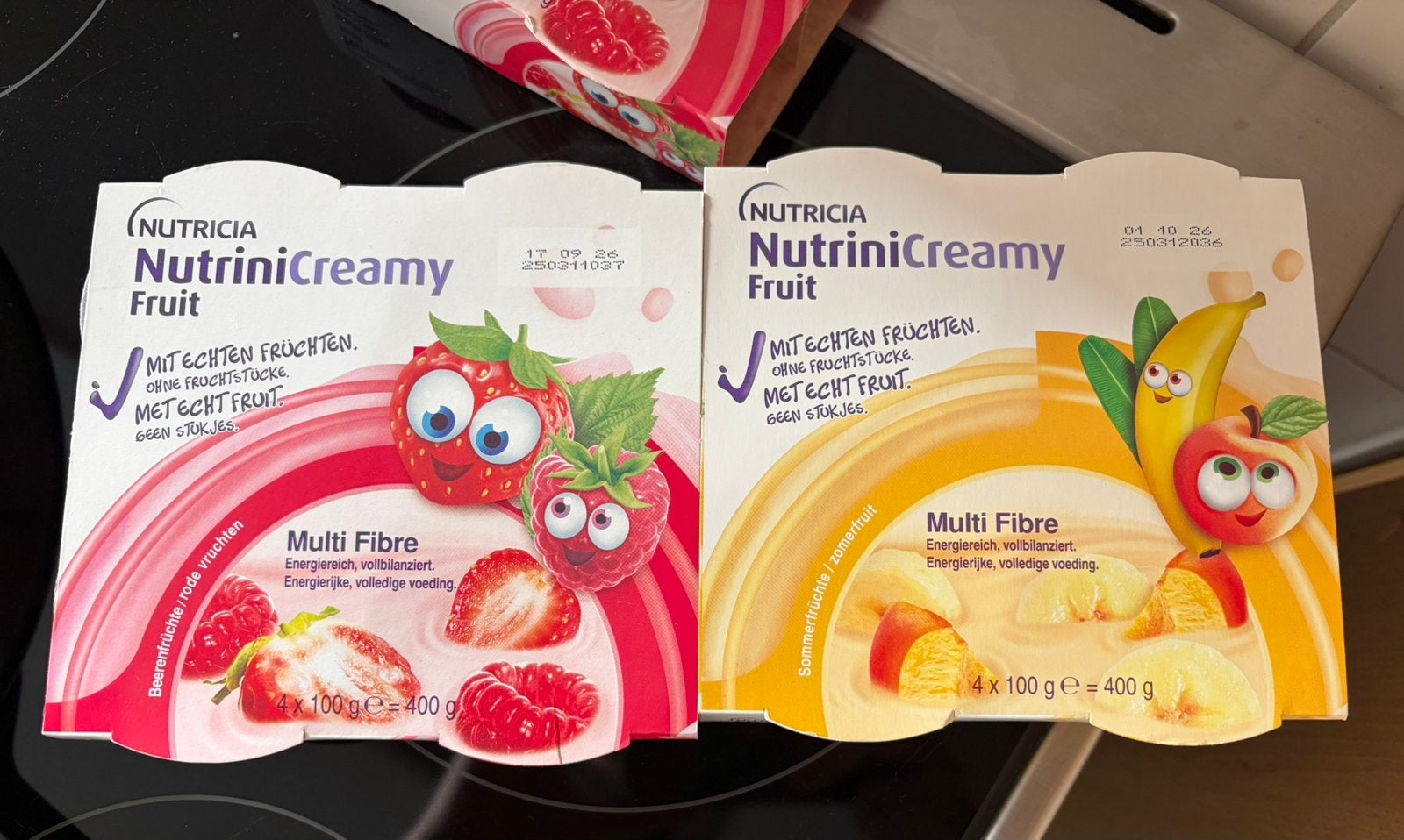 Gratis drinkvoeding en toetjes voor kinderen, Ophalen