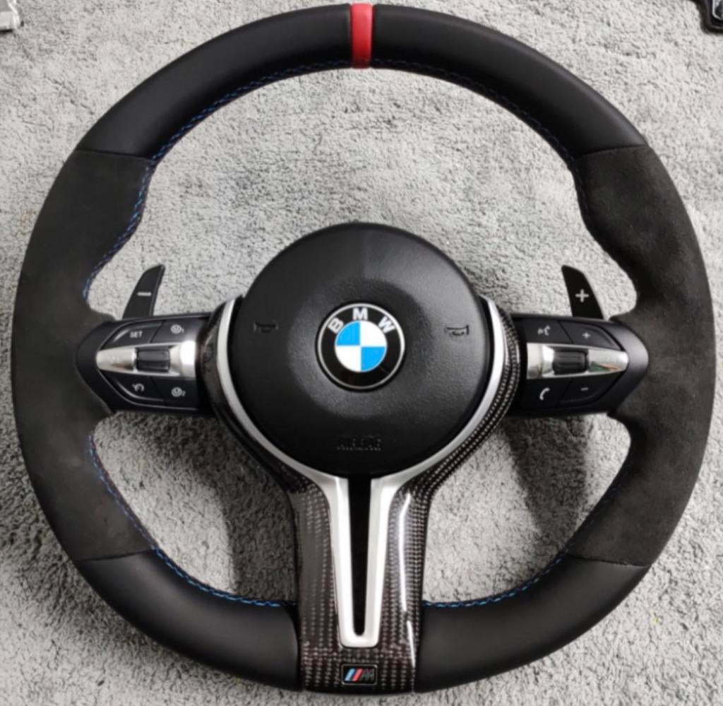 Custom BMW Sportstuur | F-Series Carbon, leer & Alcantara, Ophalen of Verzenden, Nieuw, BMW