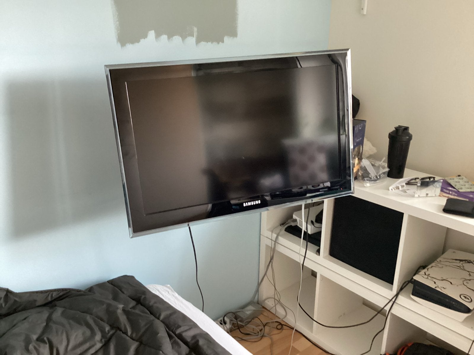 Samsung LE32D550 met Vogel muurbeugel, Ophalen, Gebruikt, 50 Hz, LCD