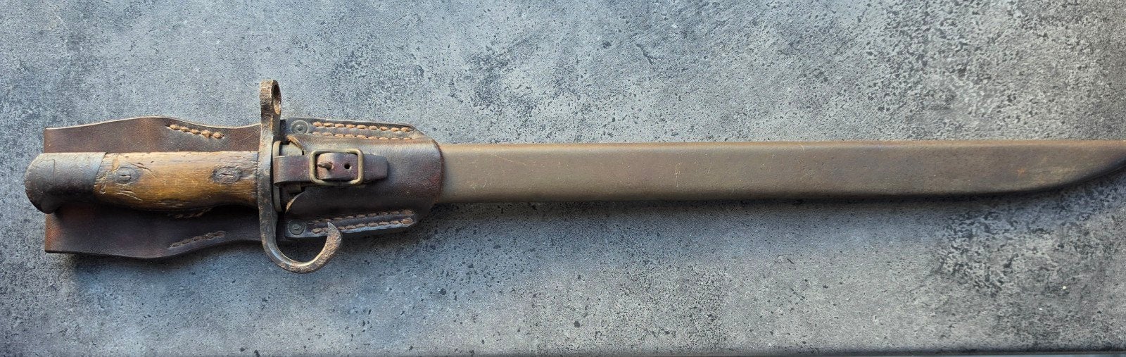 Originele Japanse type 30Arisaka bajonet, Verzenden, Landmacht, Overige gebieden, Mes of Dolk
