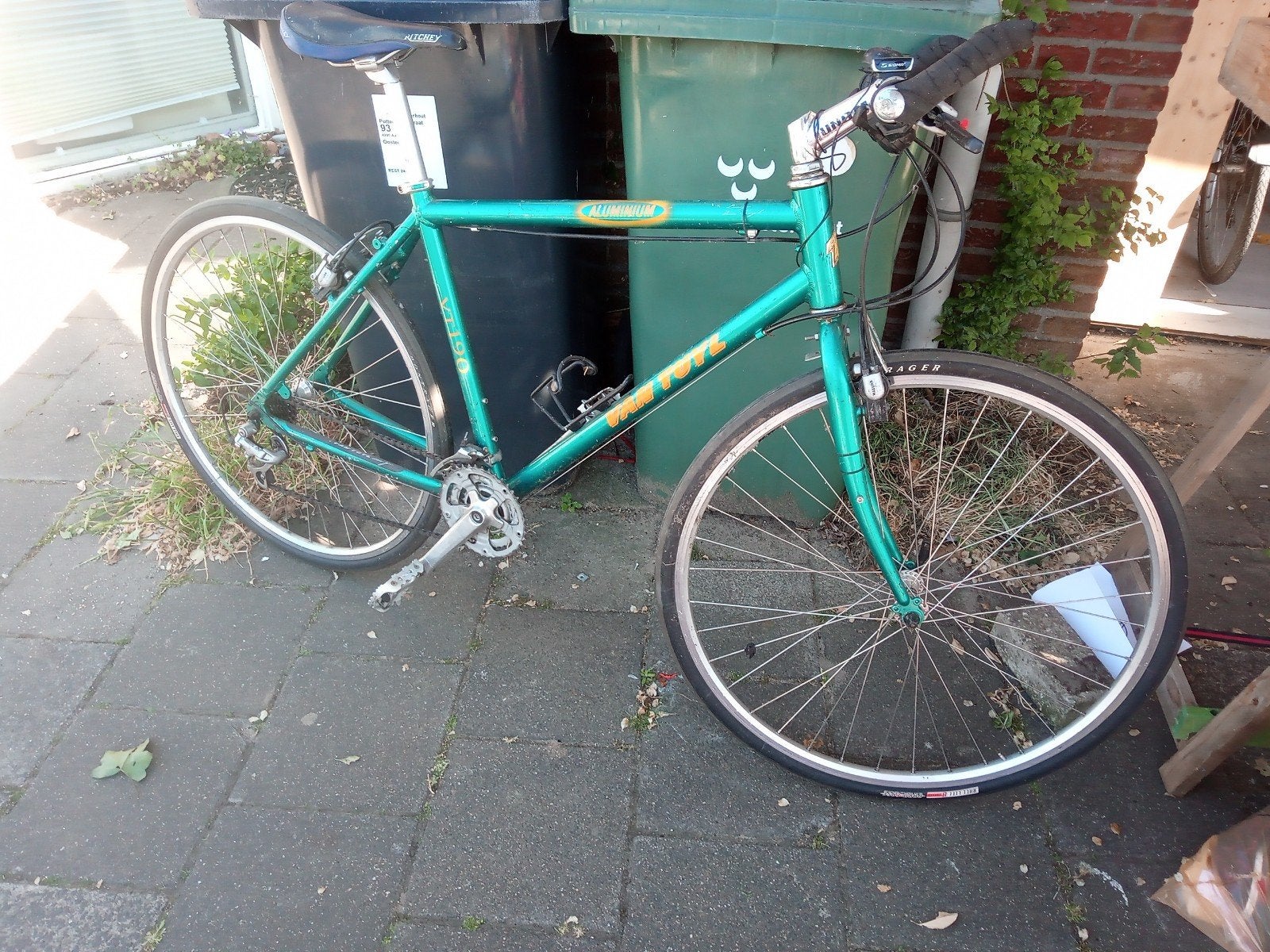 Van Tuyl fiets met 21 versnellingen, 28 inch, Gebruikt, Velgrem, Meer dan 20 versnellingen