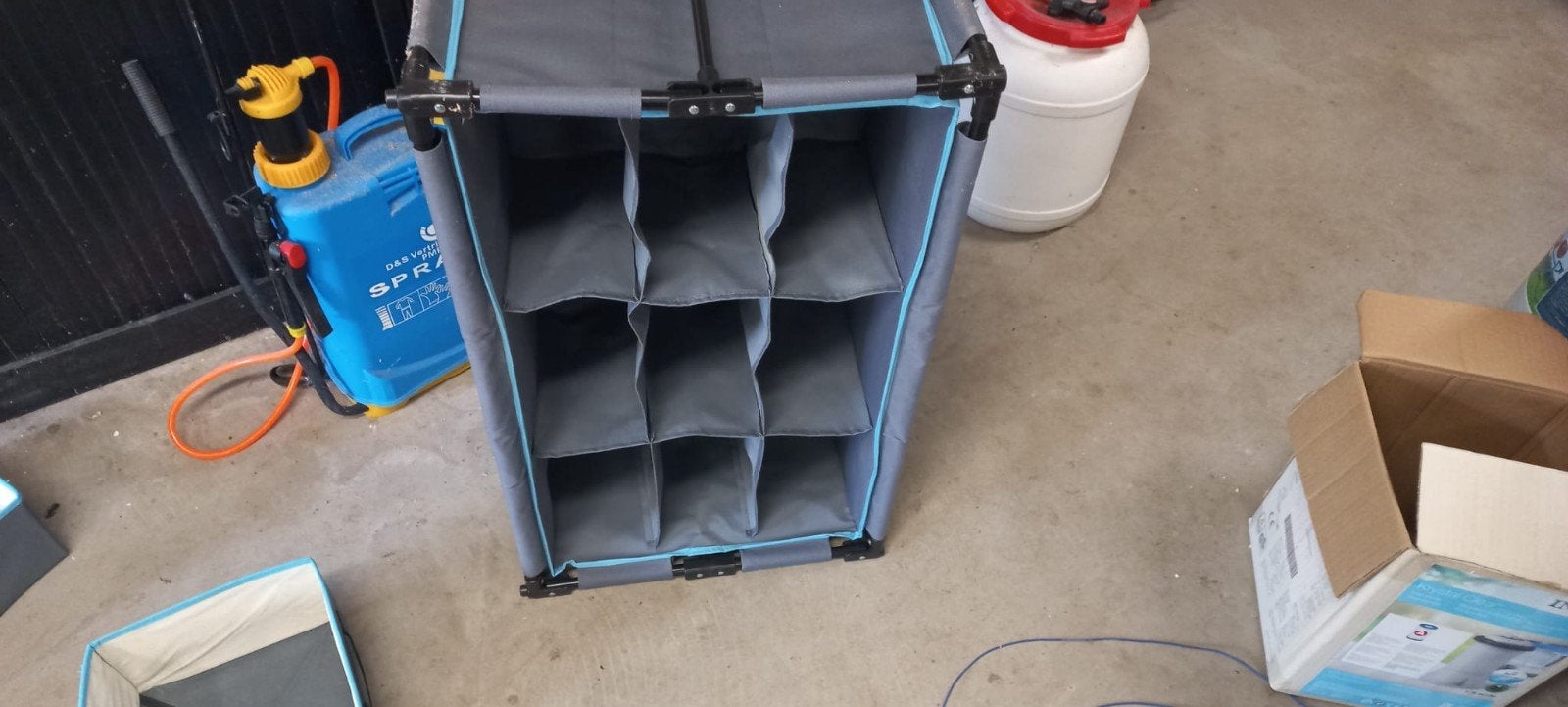 Camping kast opvouwbaar (schoenen kast), Ophalen, Zo goed als nieuw