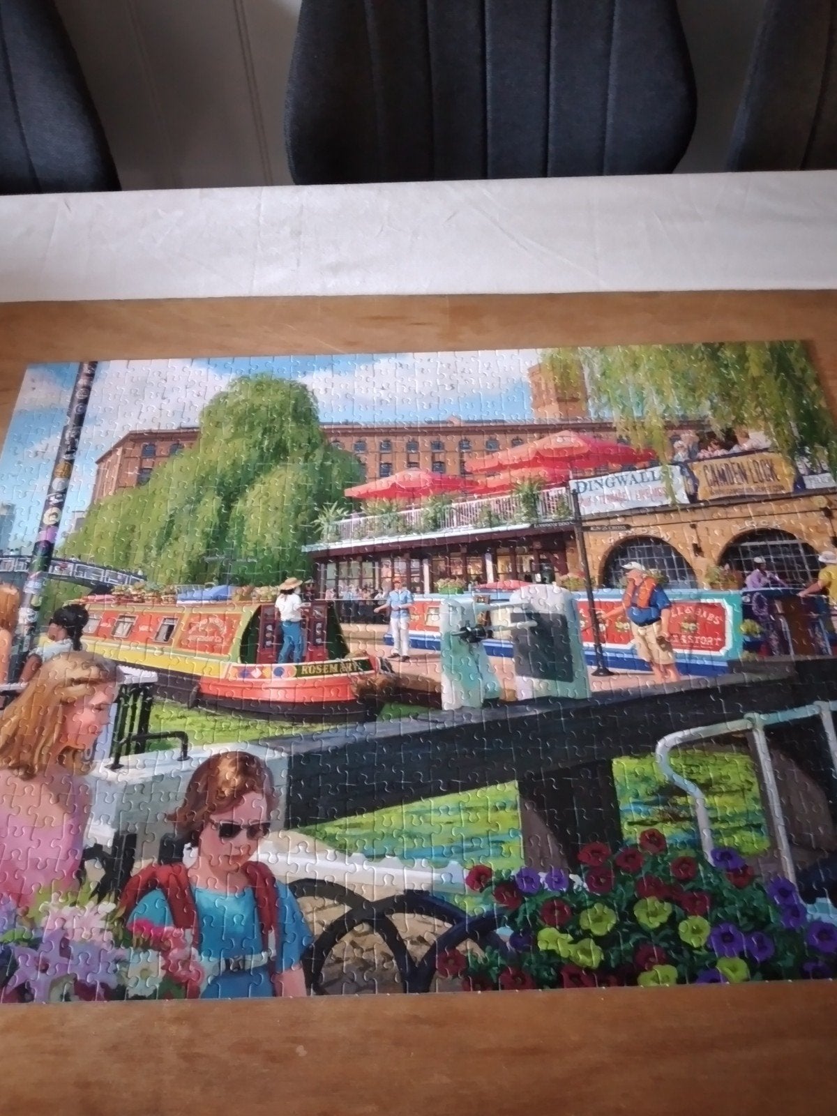 Zomerse puzzel, Ophalen, 500 t/m 1500 stukjes