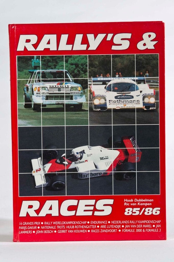 Boek autosport Rally's & Races 1985-1986, 208 pagina's, Boeken, Verzenden, Gelezen, Overige merken