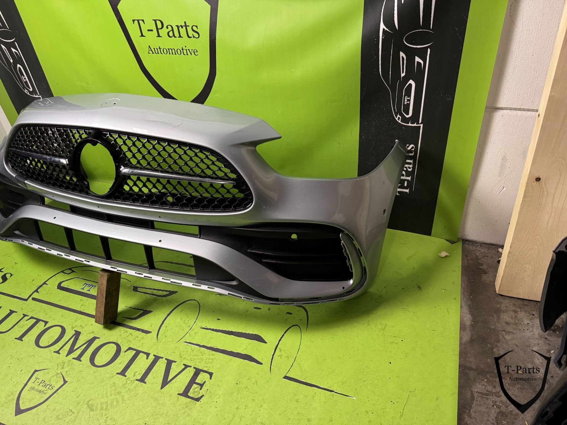 mercedes C klasse W206 AMG voorbumper grille rooster, Gebruikt, Mercedes-Benz AG, Mercedes-Benz, Ophalen of Verzenden
