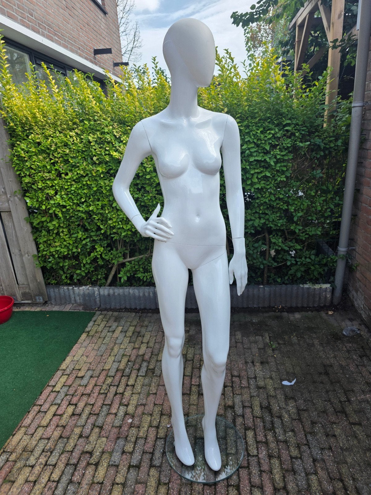 Witte paspop / etalagepop, Ophalen of Verzenden