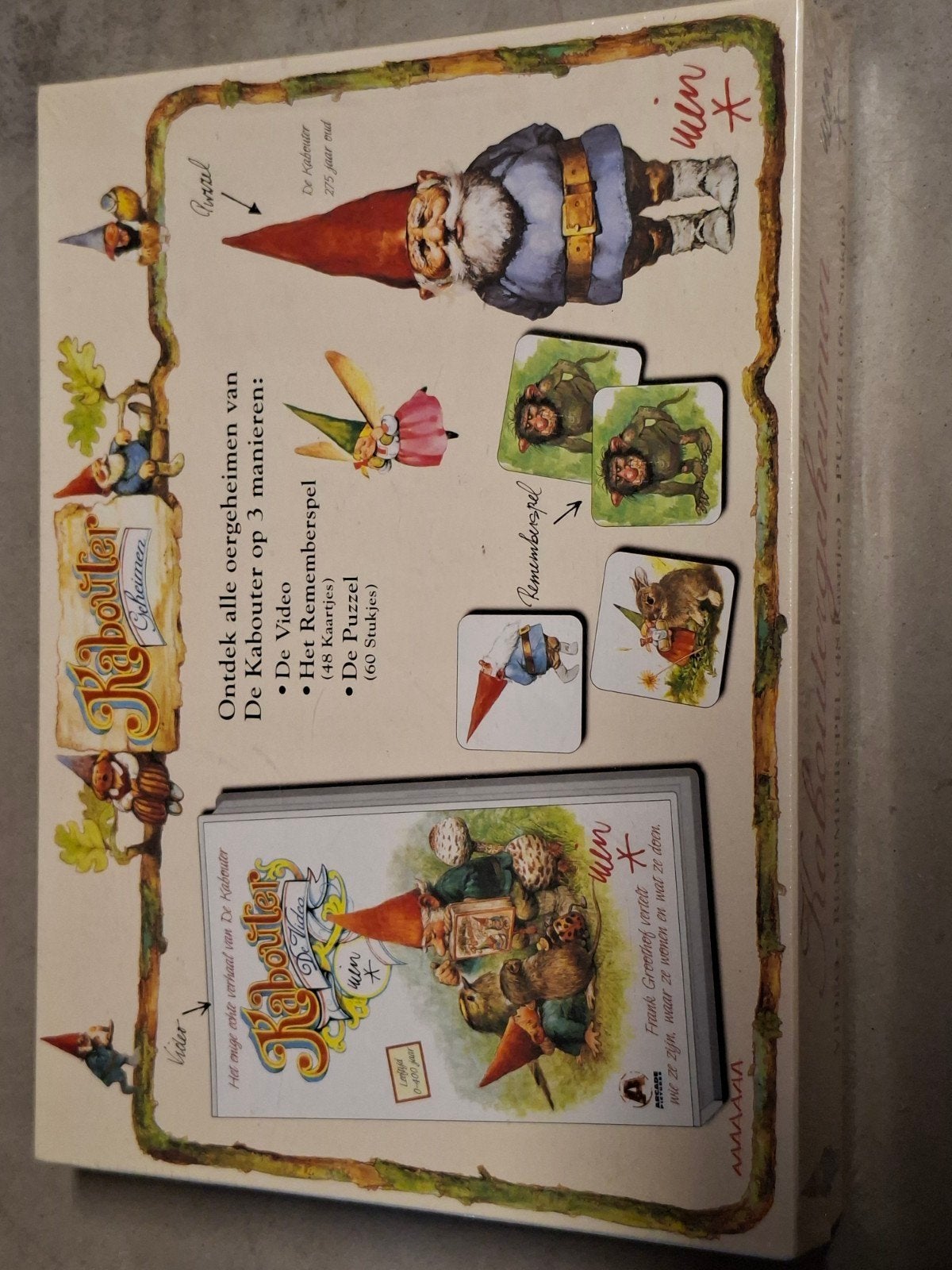Kabouter Puzzel & Rememberspel (Nieuw), Ophalen of Verzenden, Minder dan 500 stukjes, Nieuw, Legpuzzel