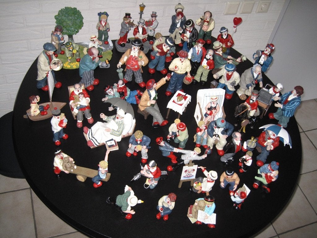 Gilde Clowns complete set gelimiteerde uitgaven 1997 - 2013, Ophalen, Zo goed als nieuw, Mens