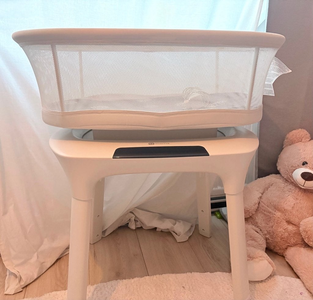 Elektrische babywieg mamaroo 4moms, Ophalen, Zo goed als nieuw, Wieg