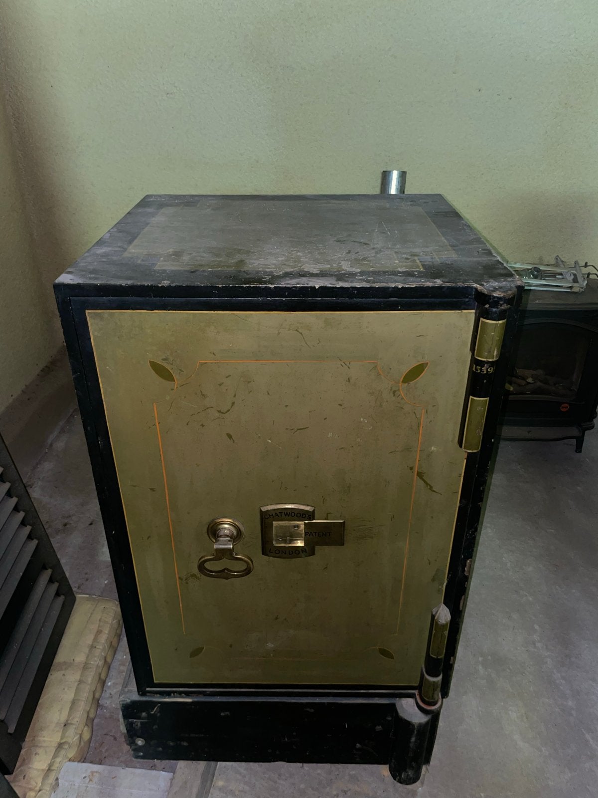 Chatwood patent london brandkast/kluis, Ophalen