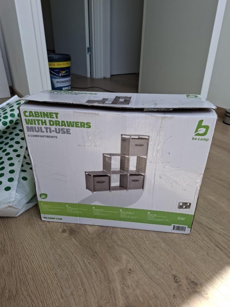 Opbergkastje camping, Caravans en Kamperen, Ophalen, Zo goed als nieuw