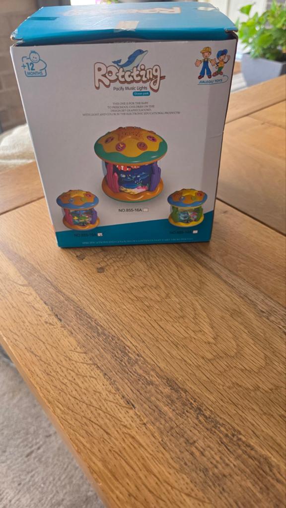 Roterende Muziek Lichtjes Oceaan Projector Baby, Ophalen of Verzenden, Nieuw, Overige typen, Met licht