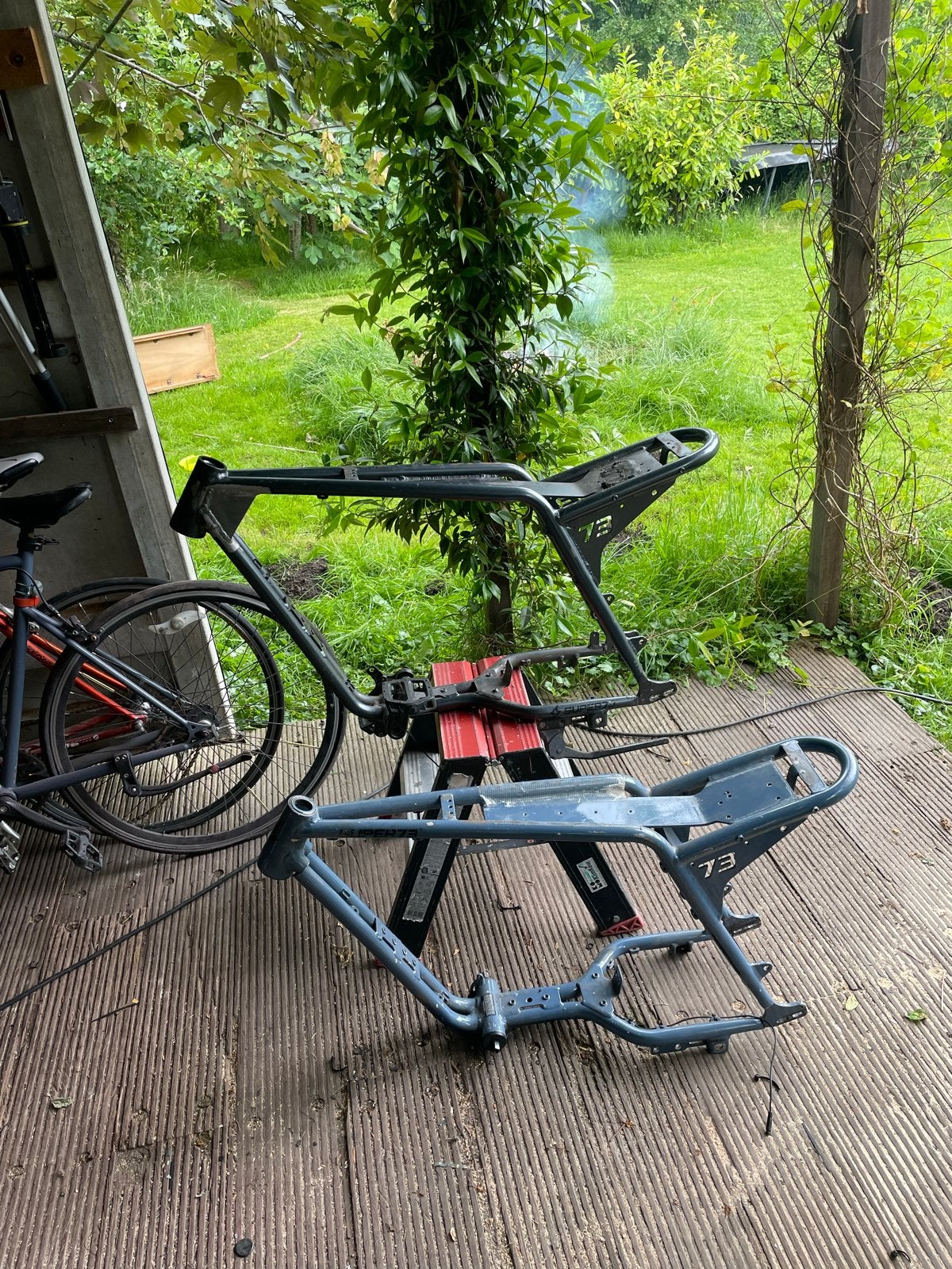2x Super 73 ZX frame met trapsensor, Fietsen en Brommers, Fietsonderdelen, Ophalen of Verzenden, Gebruikt, Elektrische fiets, Frame