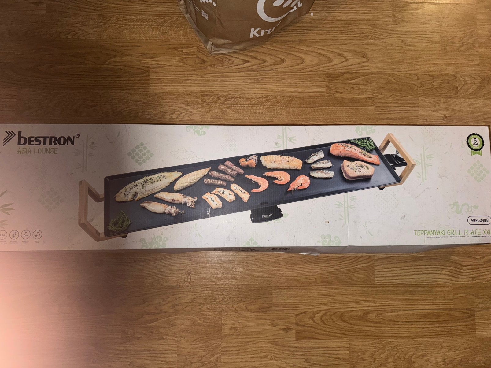 Bestron Asia Lounge XL Teppanyaki Grillplaat / Bakplaat, Ophalen, Zo goed als nieuw