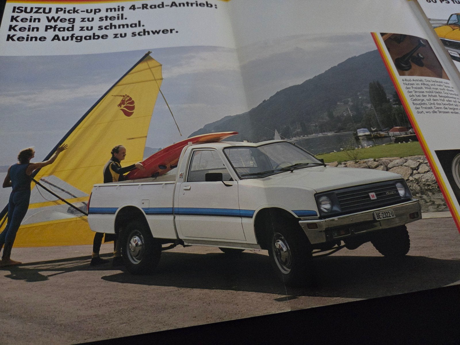 Brochure Isuzu Pick-up Zwitserland, Ophalen of Verzenden, Zo goed als nieuw, Overige merken