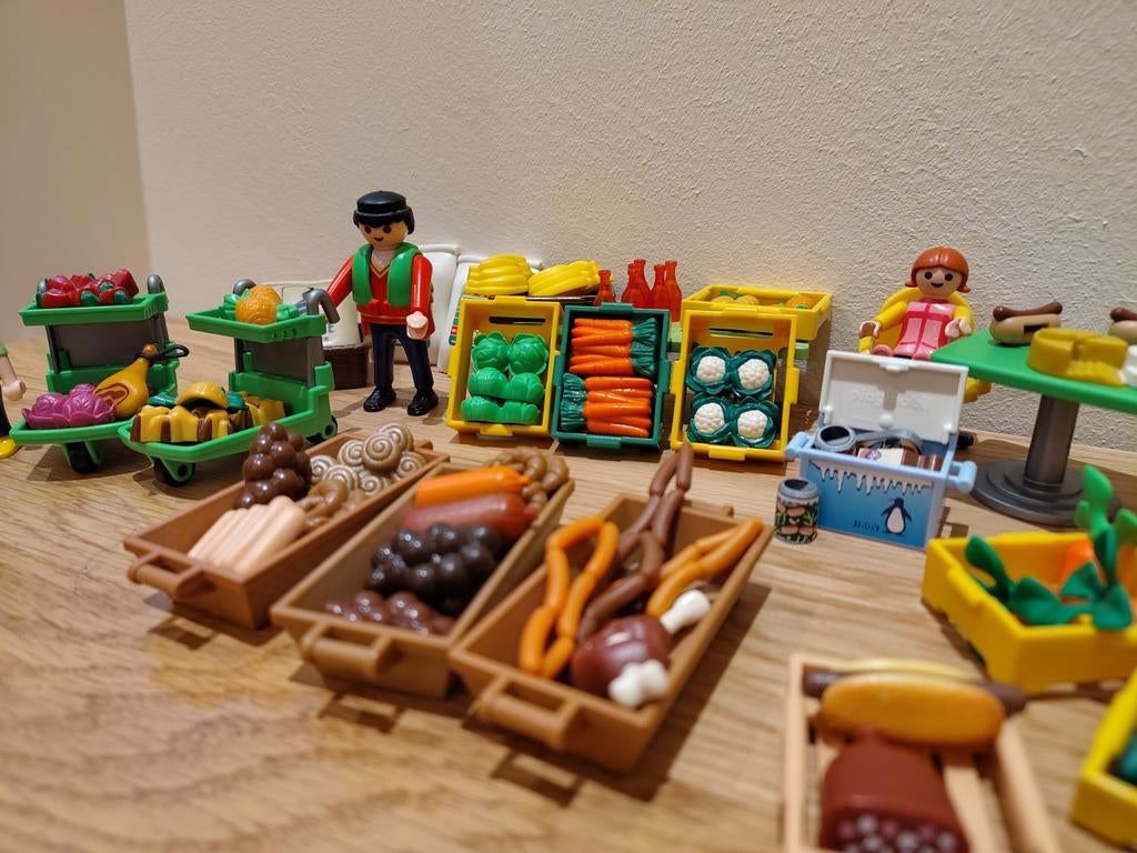 Playmobil grote groentewinkel, Ophalen of Verzenden