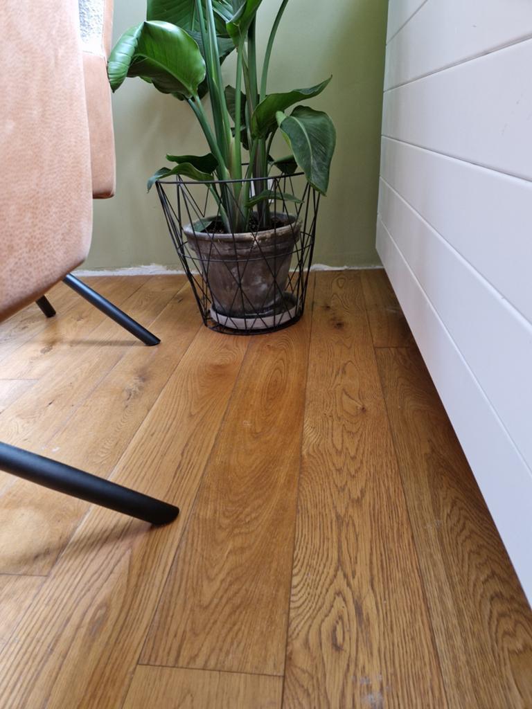 Ruim 50m2 eikenhouten parketvloer, Doe-het-zelf en Verbouw, Vloerdelen en Plavuizen, Gebruikt, 10 m² of meer, 10 tot 30 cm, Hout