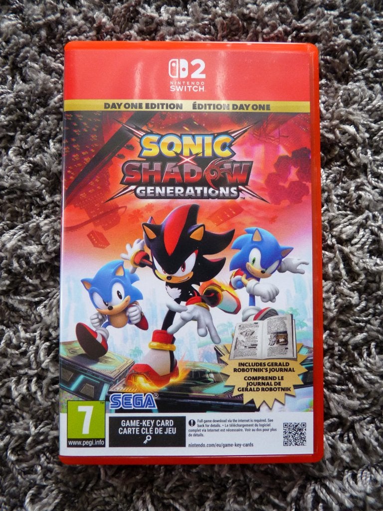 Sonic X Shadow Generations Nintendo Switch 2, Avontuur en Actie, 1 speler, Ophalen of Verzenden, Zo goed als nieuw