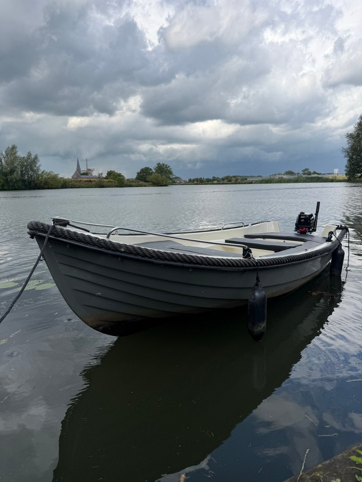 Amigo 430 Open Sloep met Mercury buitenboordmotor, Watersport en Boten, Kabelaring, Overige typen, Zo goed als nieuw, Ophalen