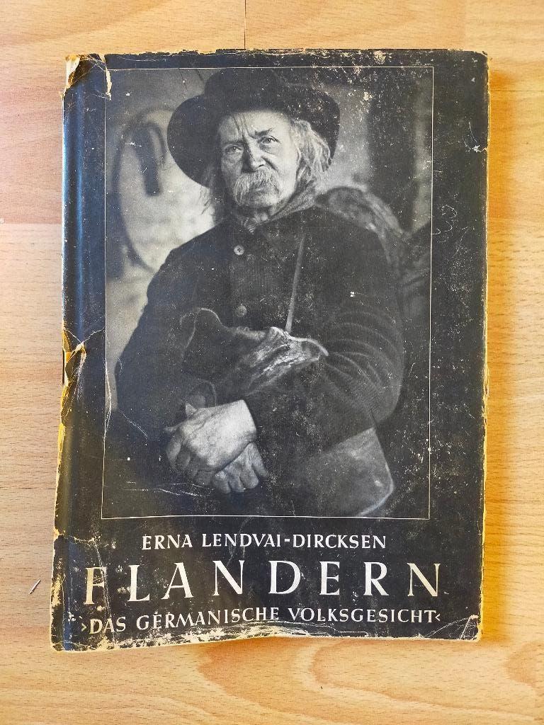 Erna Lendvai-Dircksen - FLANDERN - Germanische Volksgesicht, Boeken, Kunst en Cultuur | Fotografie en Design, Gelezen, Fotografen