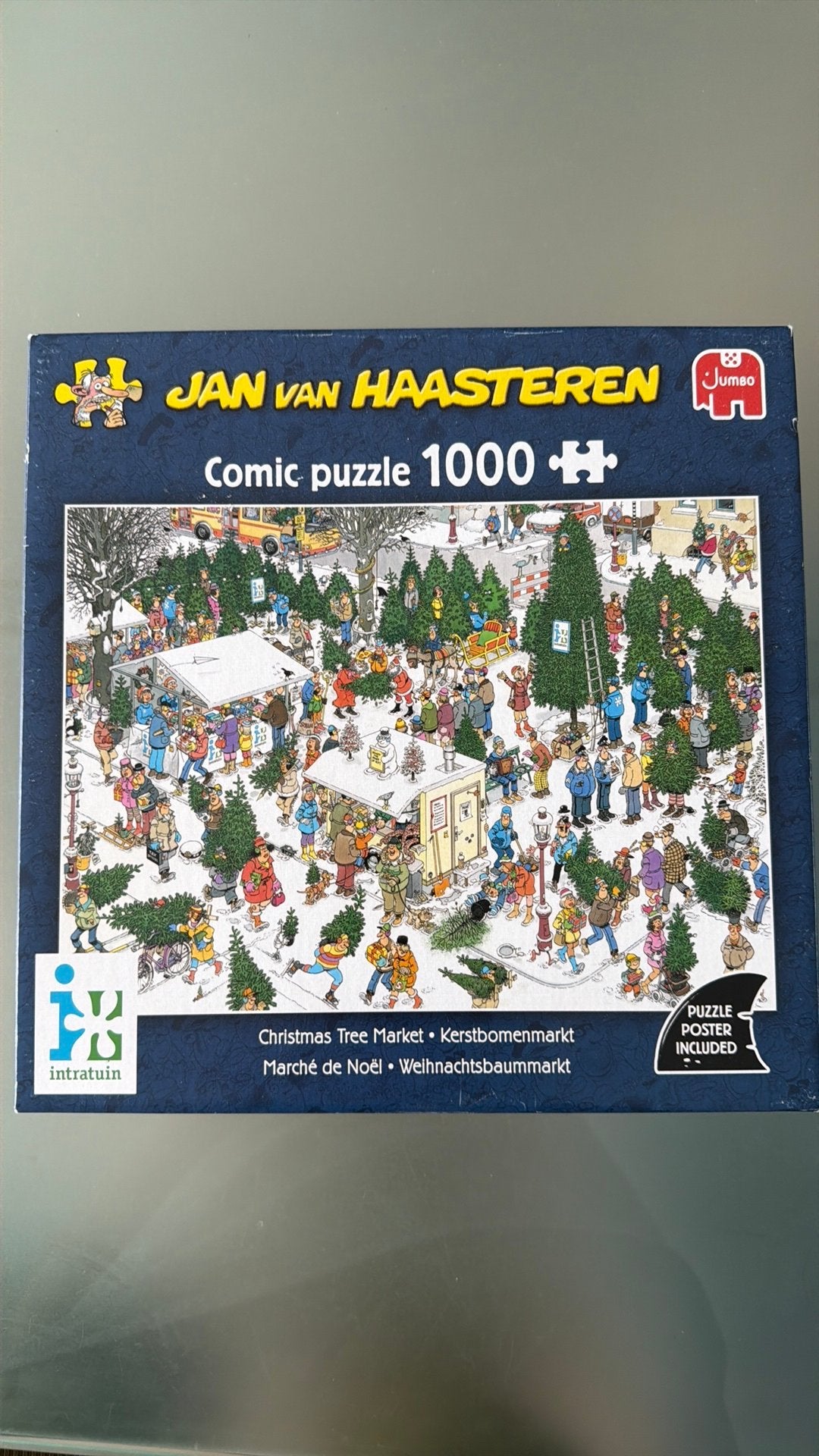 Jan van Haasteren puzzel (1000), Hobby en Vrije tijd, Denksport en Puzzels, Ophalen of Verzenden, 500 t/m 1500 stukjes, Zo goed als nieuw