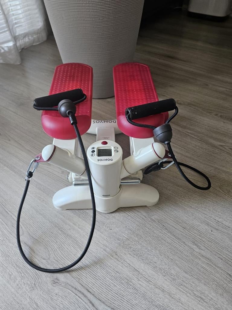 Domyos Stepper met elastieken - Zo goed als nieuw, Ophalen, Zo goed als nieuw, Benen, Stepapparaat