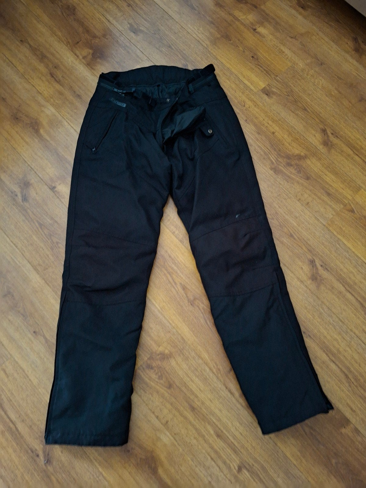 Zwarte Aero-Tex motorbroek dames  maat 2XL, Motoren, Ophalen of Verzenden, Tweedehands, Dames, Broek | textiel
