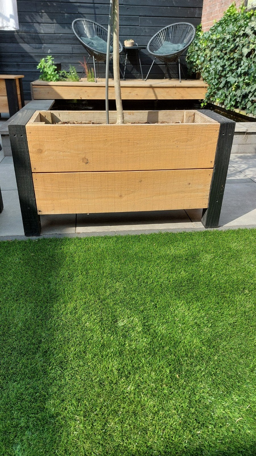 douglas bloembakken, Tuin en Terras, Bloembakken en Plantenbakken, Ophalen, Nieuw, Vierkant, Hout