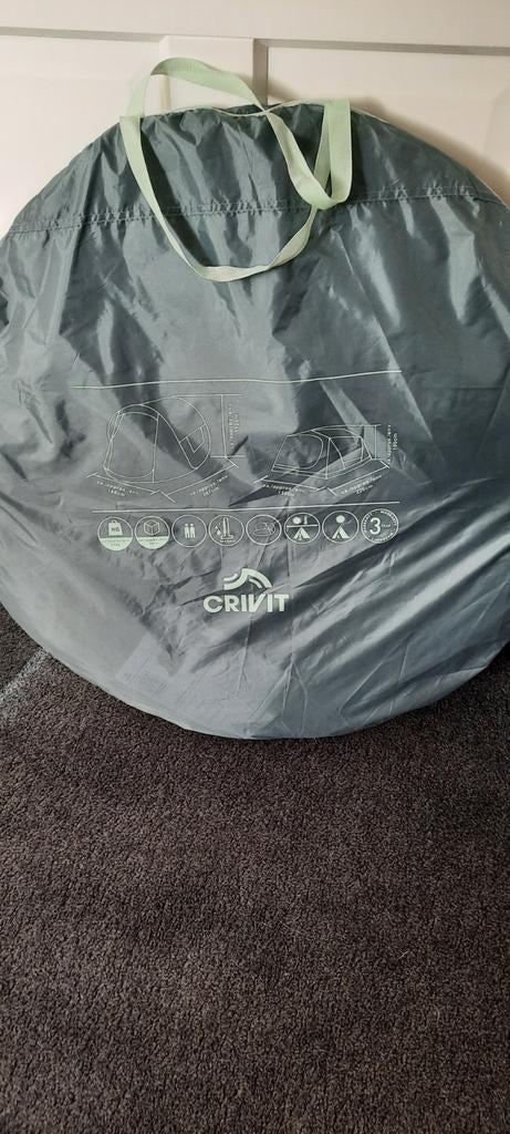 NIEUWE Crivit pop up tent  2persoons, Caravans en Kamperen, Ophalen, Nieuw