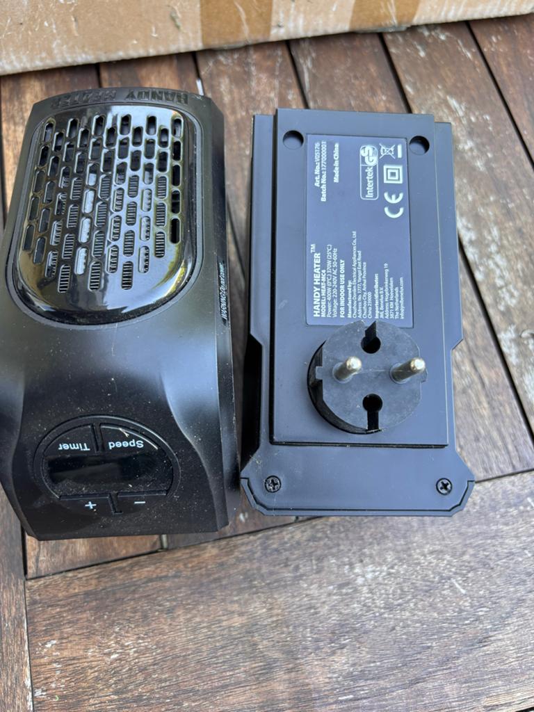 Handige Handy Heater - Compacte elektrische kachel, Minder dan 30 cm, Kachel, Minder dan 60 cm, Ophalen of Verzenden