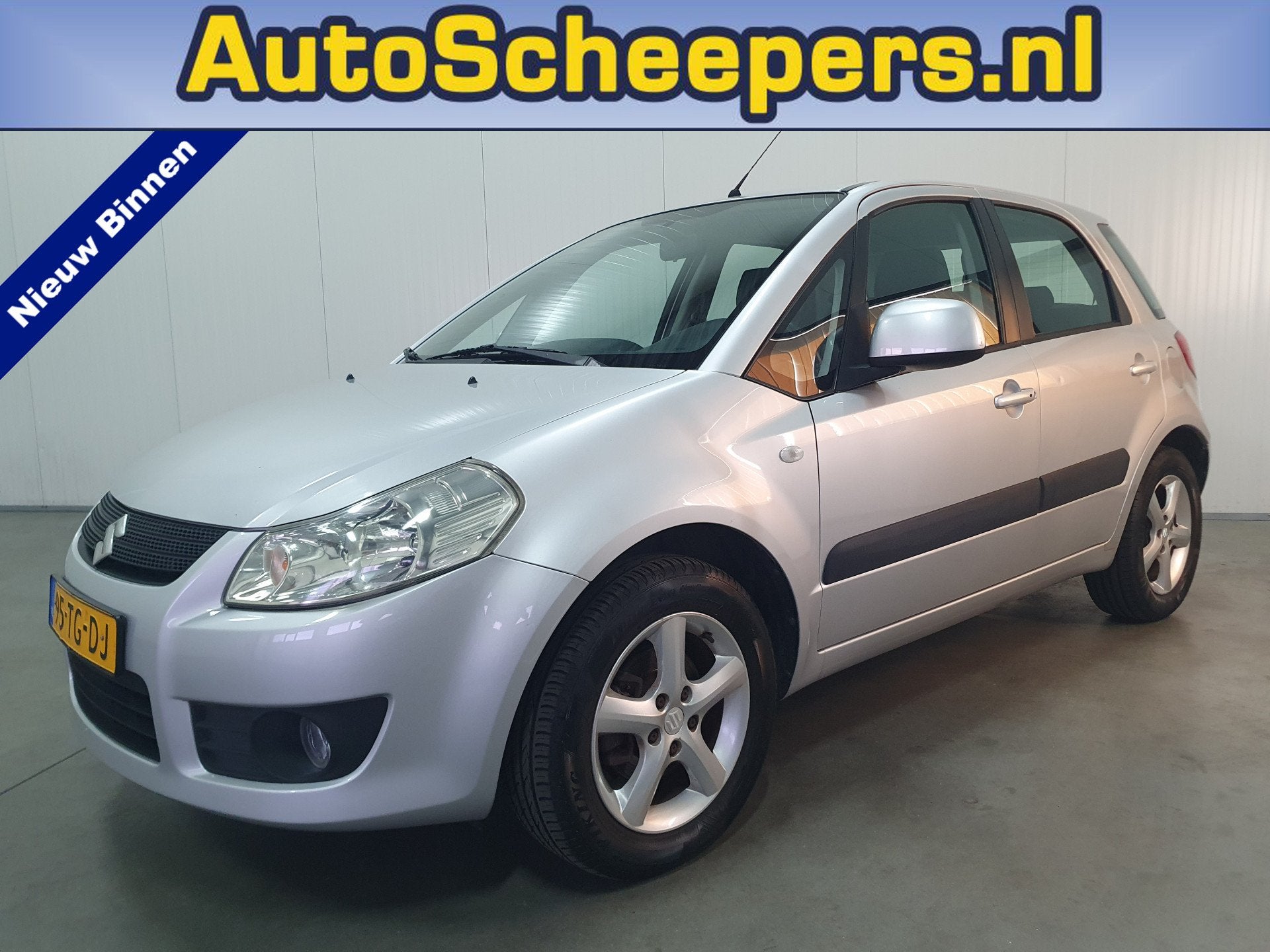 Suzuki SX4 1.6 Exclusive LMV/TREKHAAK/EL.PAKKET . (bj 2006), Auto's, Voorwielaandrijving, Gebruikt, Metallic lak, 4 cilinders
