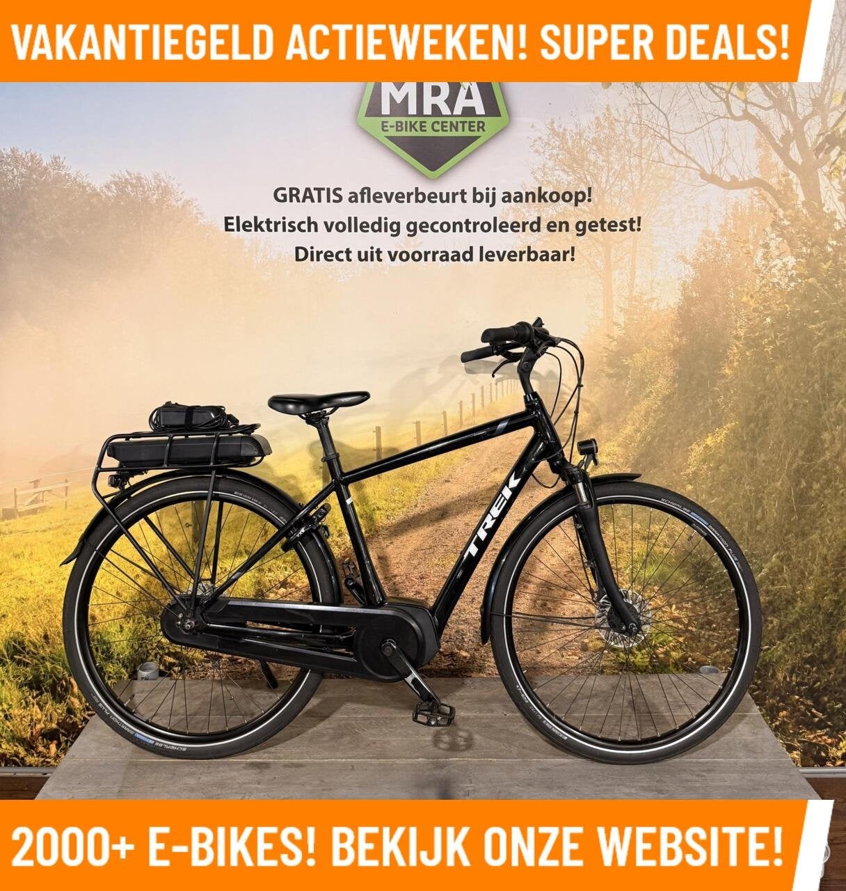 Trek Elektrische heren fiets met BOSCH midden motor ebike!, Fietsen en Brommers, 51 tot 55 cm, Overige merken