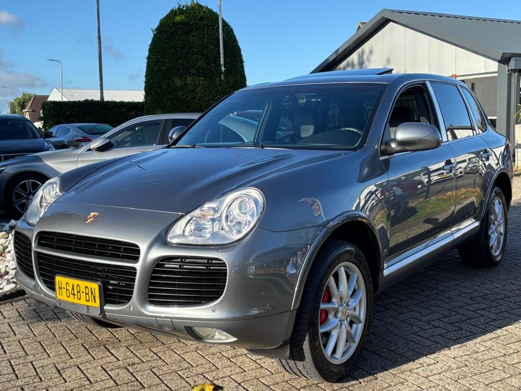 Porsche Cayenne 4.5 TURBO 2004 Grijs Schuifdak Youngtimer, Auto's, Porsche, Automaat, Cayenne, Gebruikt, 8 cilinders