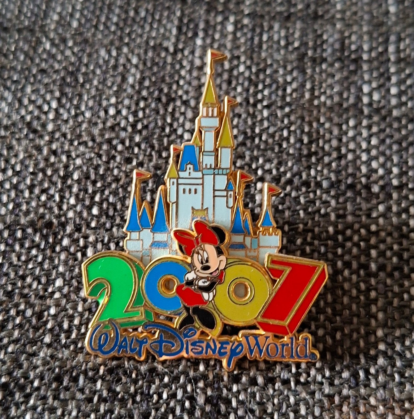 Minnie Mouse 2007 pin - Walt Disney World Resort, Verzamelen, Speldjes, Pins en Buttons, Ophalen of Verzenden, Zo goed als nieuw