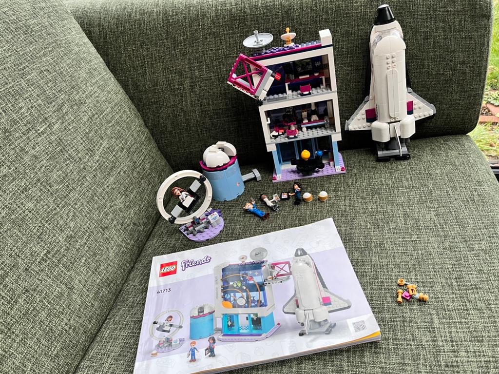 Lego Friends Space Academy 41713, Ophalen of Verzenden, Zo goed als nieuw