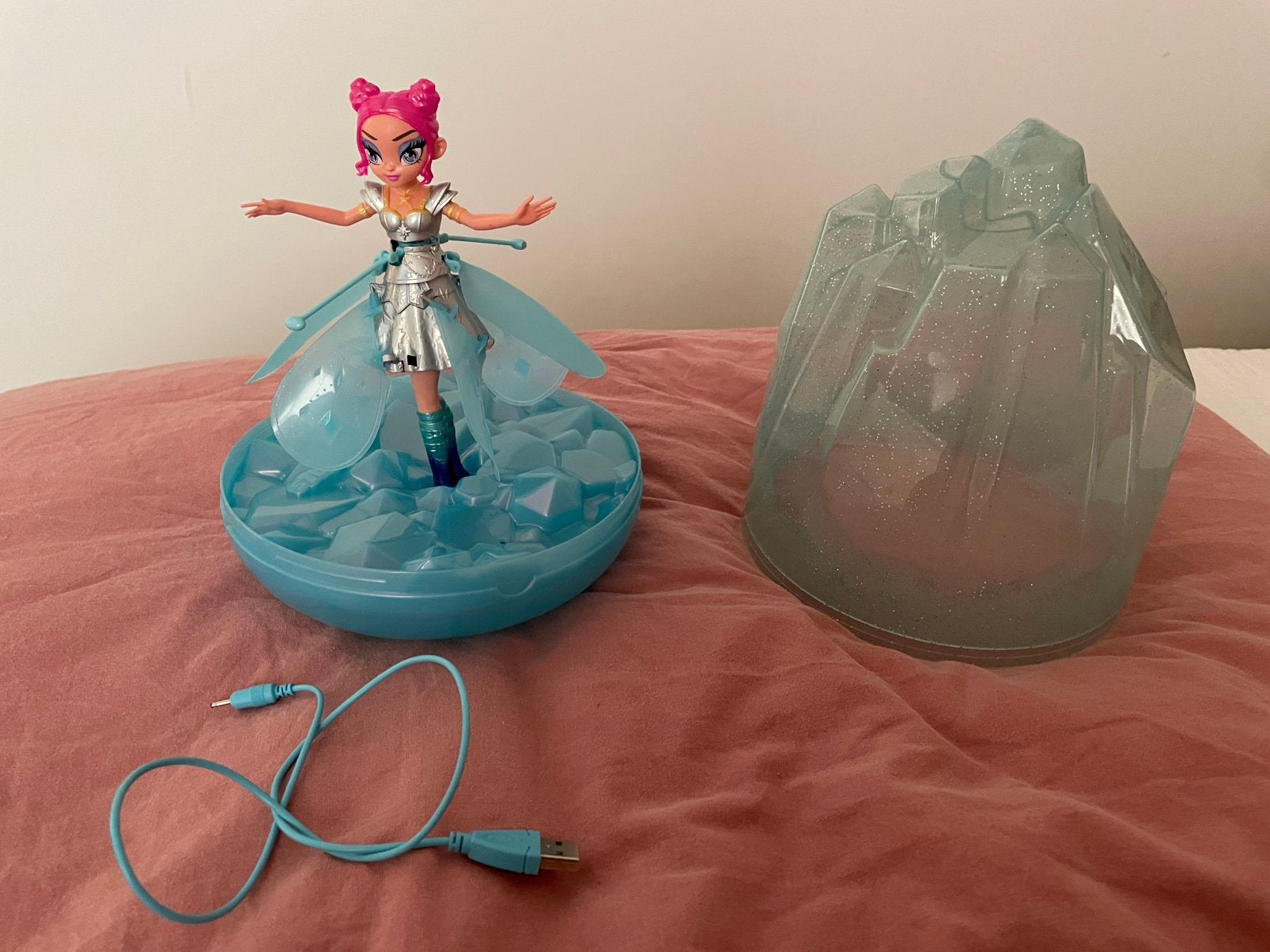 Hatchimals vliegende elf/fee, Ophalen of Verzenden, Gebruikt