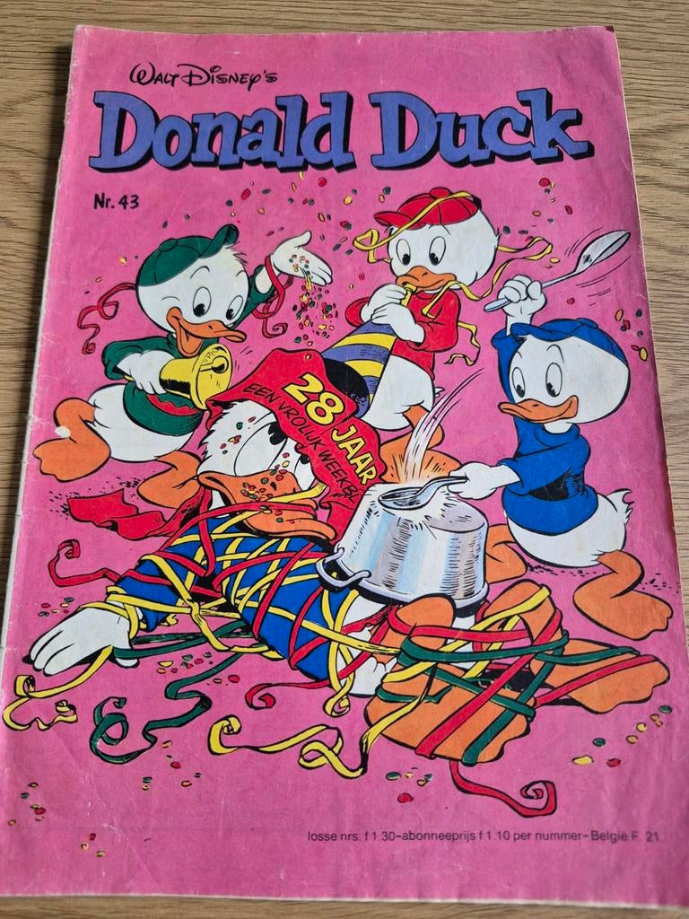 Donald Duck Weekblad Nr. 43 - 1980, Boeken, Stripboeken, Gelezen, Eén stripboek, Ophalen of Verzenden, Walt Disney  Donald duck