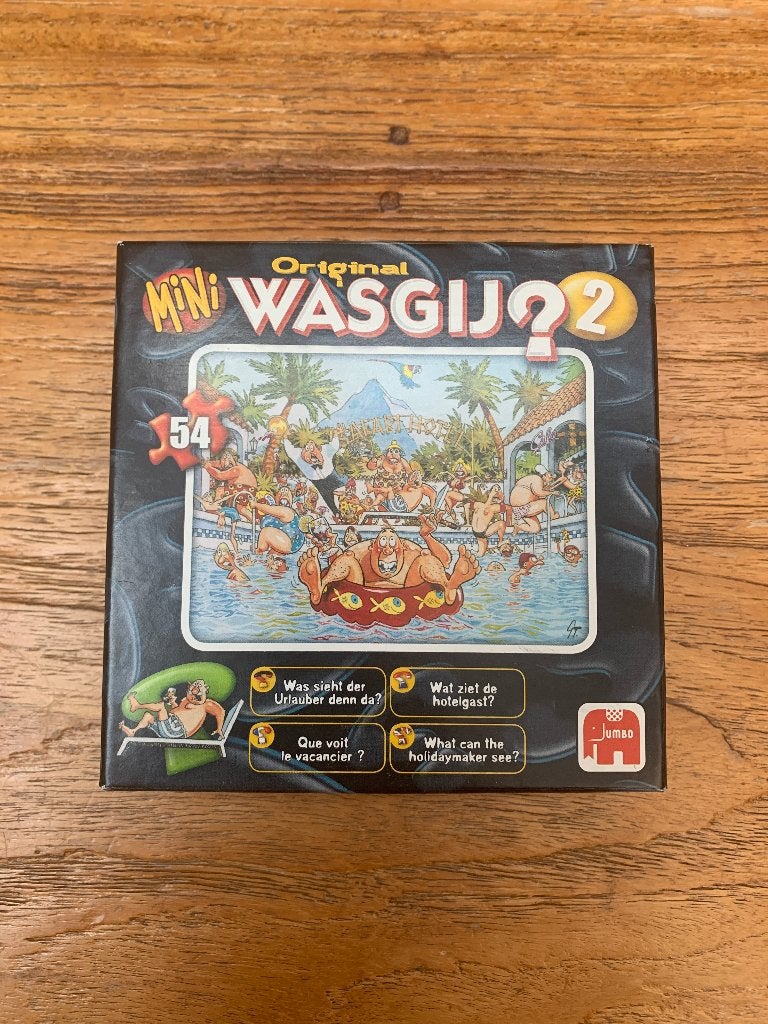 Wasgij puzzel 54 stuks, Hobby en Vrije tijd, Denksport en Puzzels, Ophalen, Minder dan 500 stukjes, Gebruikt, Legpuzzel