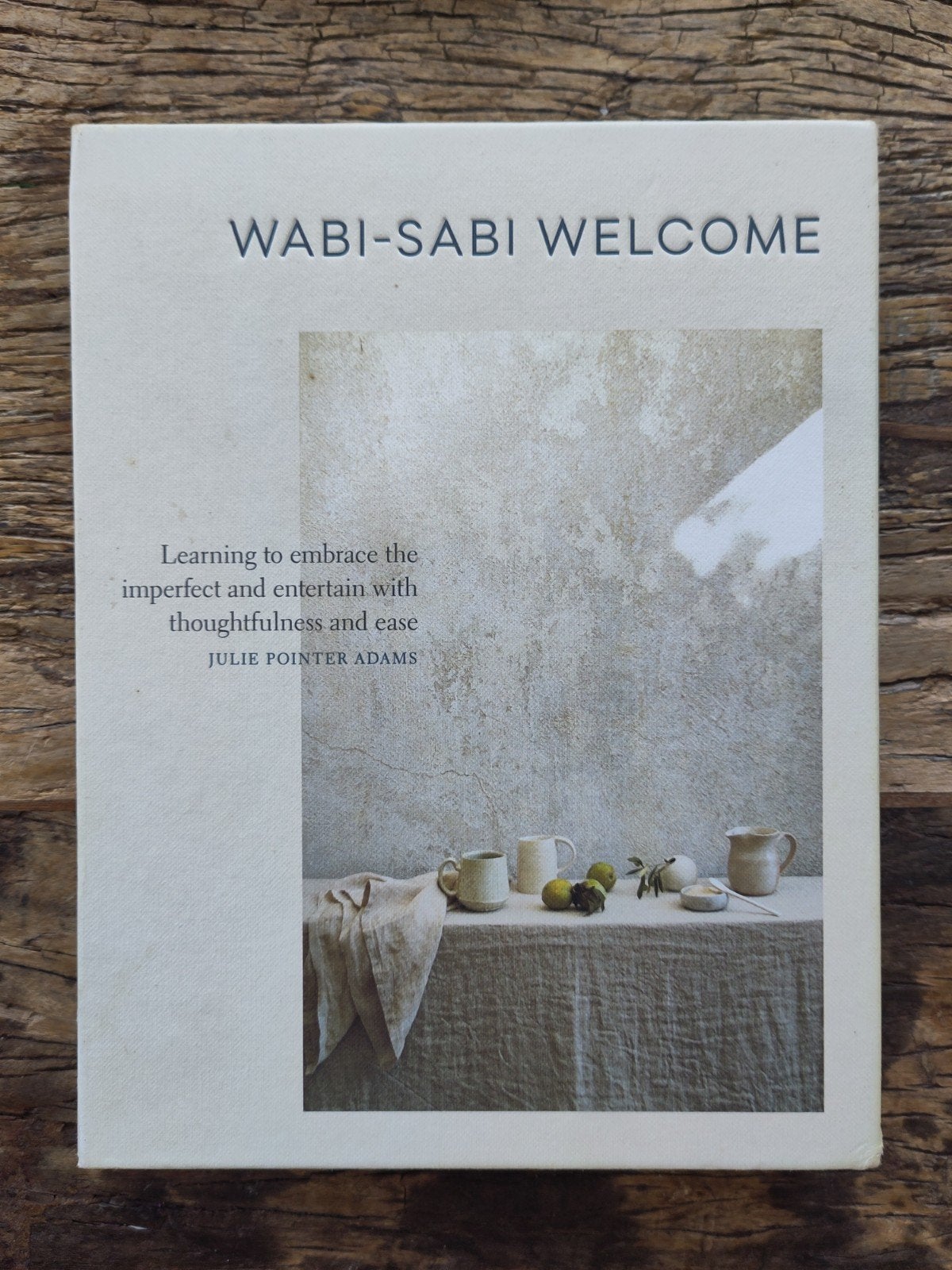 Boek Wabi-Sabi Welcome, Ophalen of Verzenden, Zo goed als nieuw, Interieur en Design