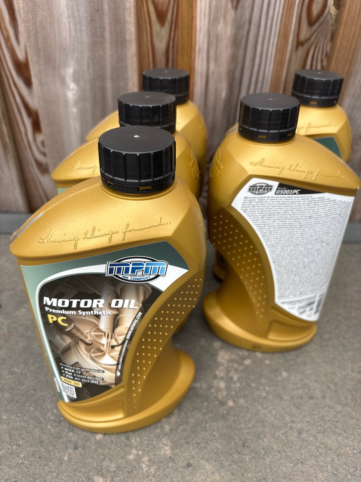 MPM Motorolie Premium Synthetic PC 0W-30 (5x 1 liter), Auto-onderdelen, Ophalen, Nieuw, Universele onderdelen