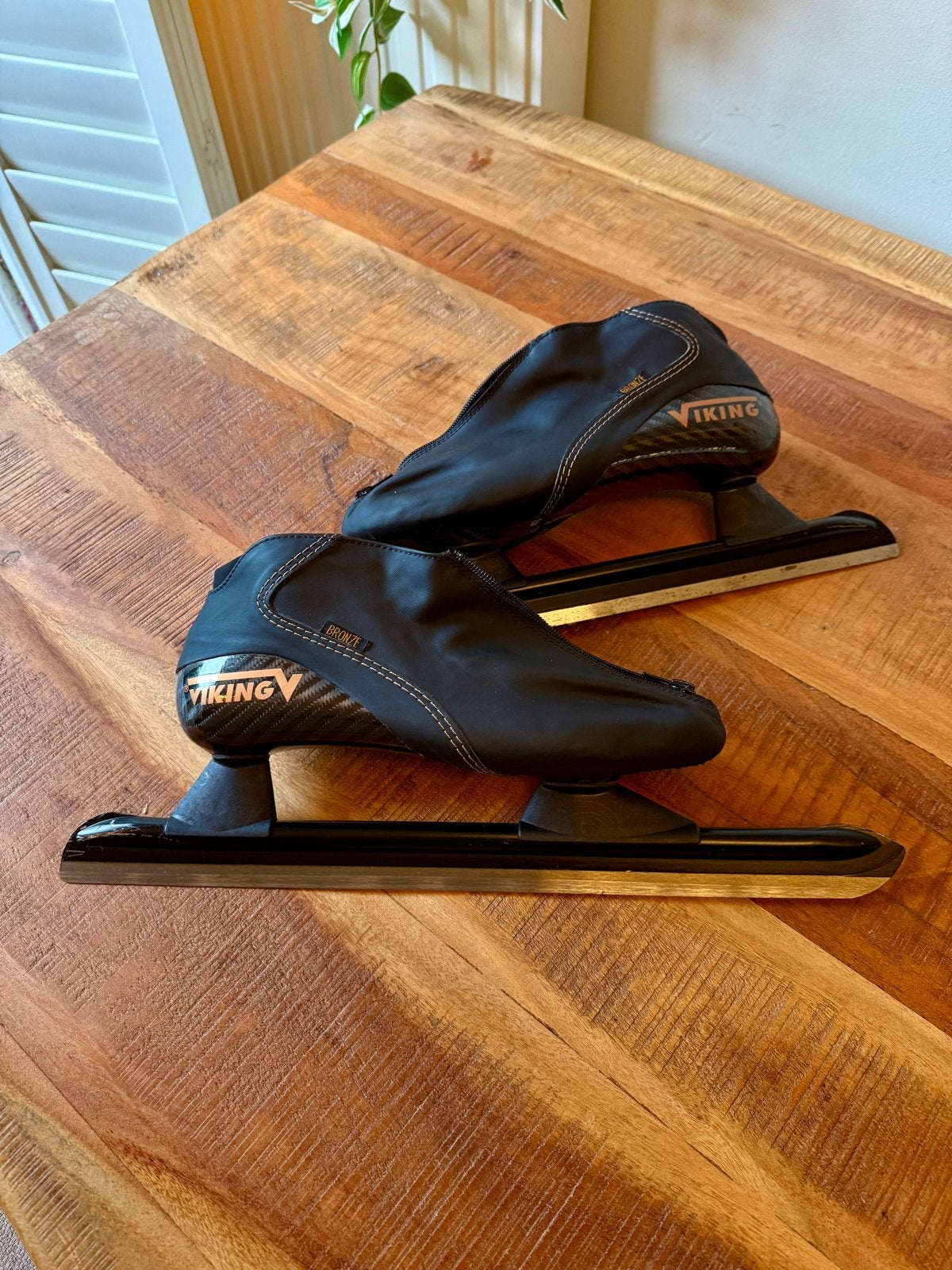 Viking Bronze Noren Schaatsen - Maat 43, Ophalen of Verzenden, Gebruikt, Noren, Viking