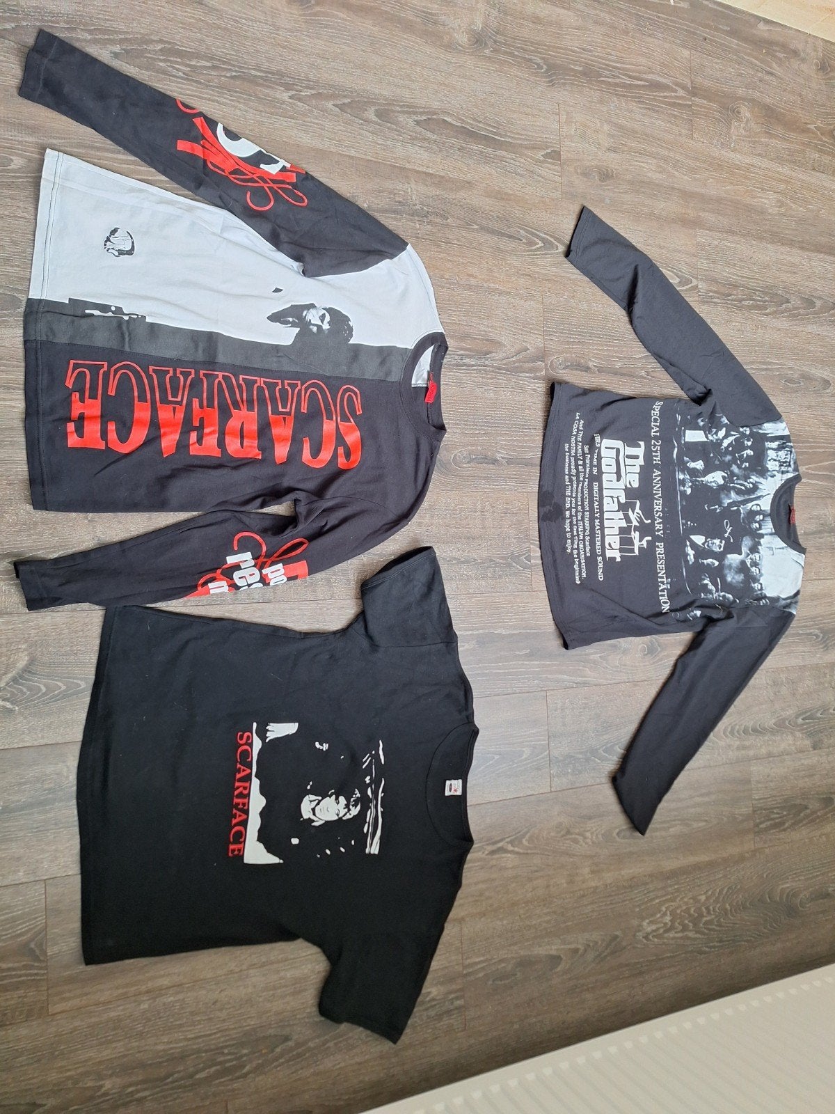 Scarface the godfather shirts maat M/L, Ophalen of Verzenden, Maat 52/54 (L)