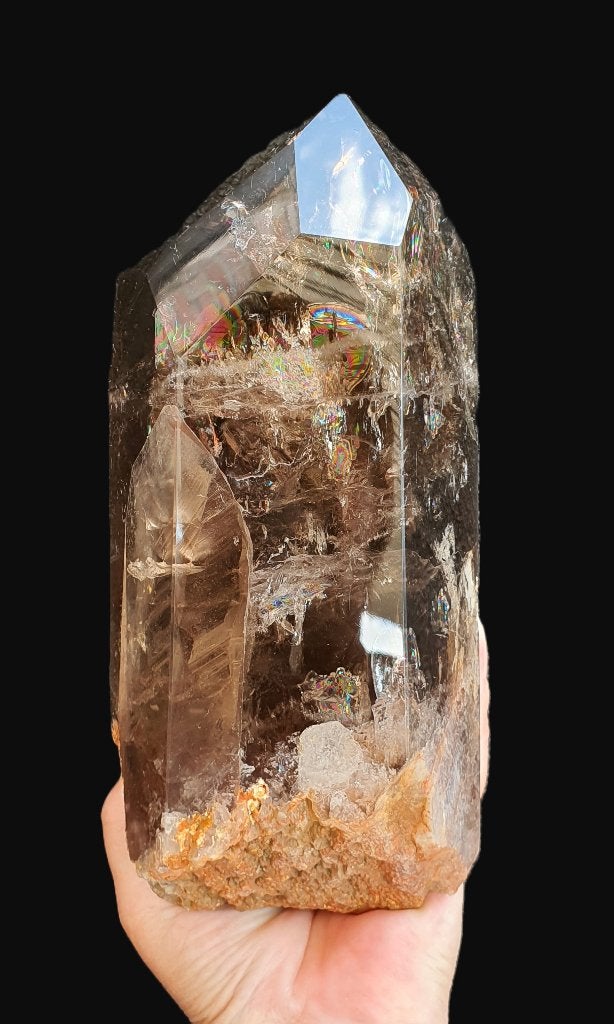 Citrien Museumwaardige Manifestatiekwarts en Fantomen! 2.6Kg, Verzenden, Mineraal