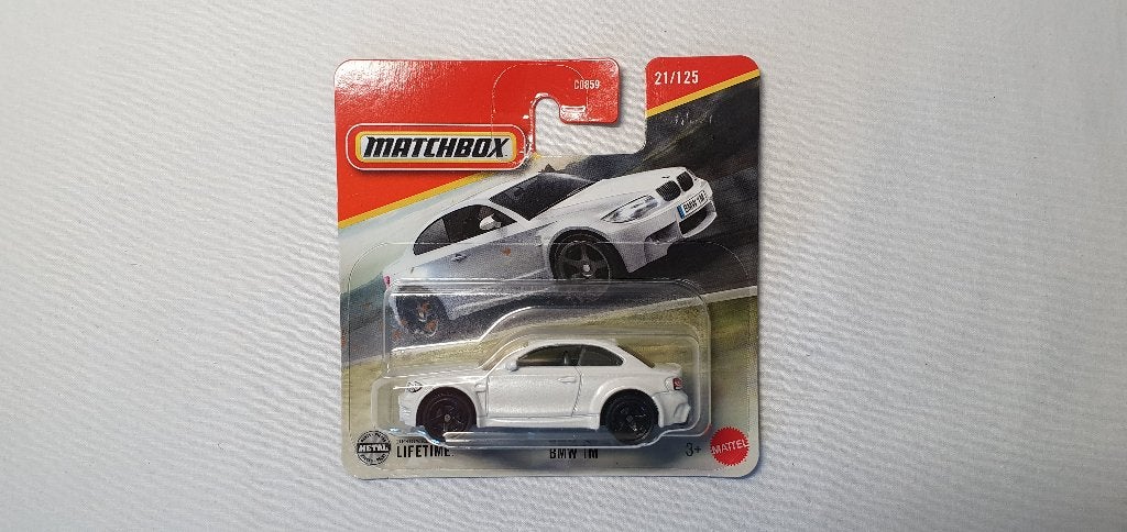 Matchbox BMW 1M wit, Ophalen of Verzenden, Nieuw, Auto