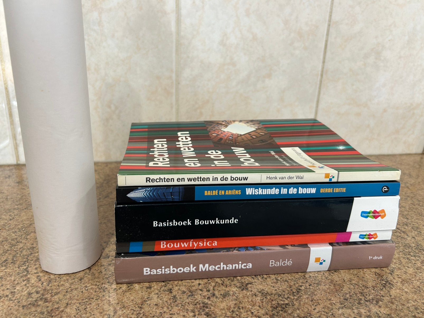 Studieboeken Bouwkunde + schetspapier (nieuwstaat), Boeken, Ophalen of Verzenden, Beta, Nieuw, HBO